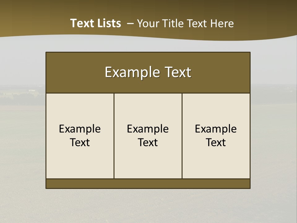 Agriculture Street Summer PowerPoint Template
