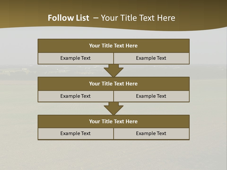 Agriculture Street Summer PowerPoint Template