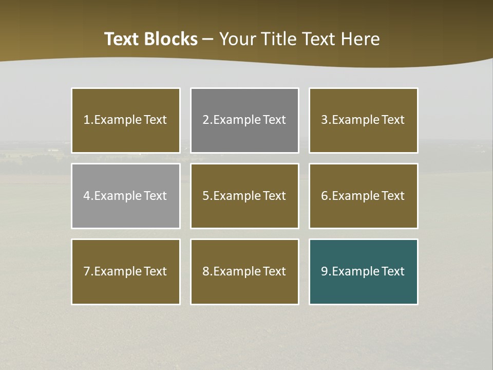 Agriculture Street Summer PowerPoint Template