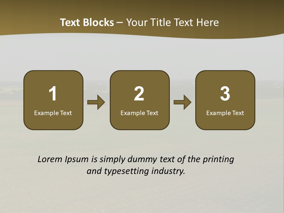 Agriculture Street Summer PowerPoint Template