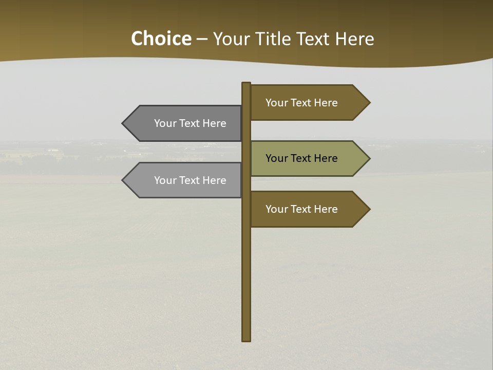 Agriculture Street Summer PowerPoint Template