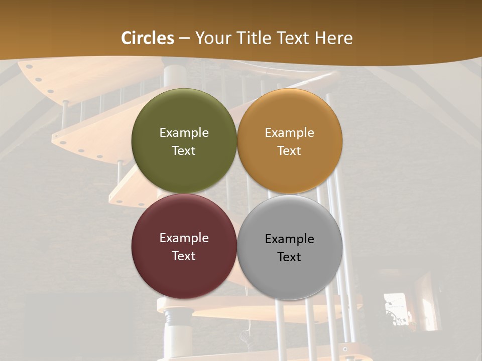 Step Wood Modern PowerPoint Template