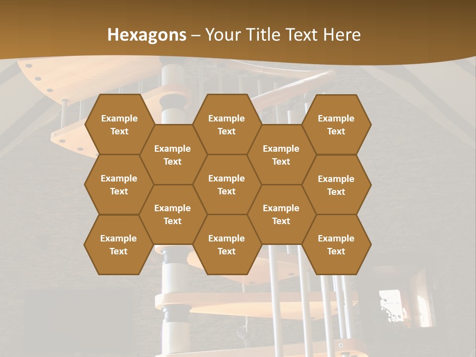 Step Wood Modern PowerPoint Template