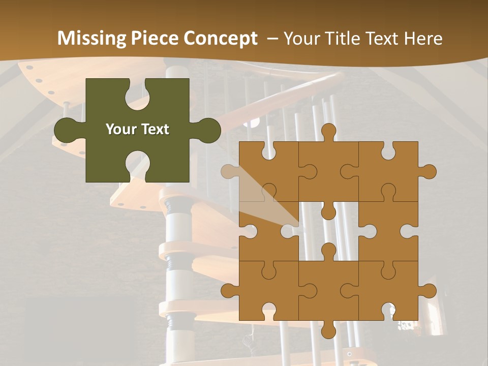 Step Wood Modern PowerPoint Template