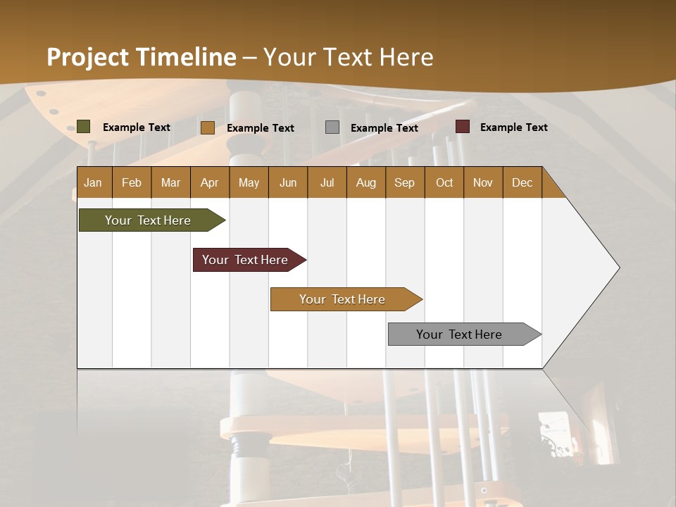 Step Wood Modern PowerPoint Template