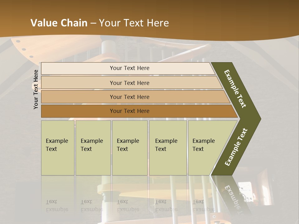 Step Wood Modern PowerPoint Template