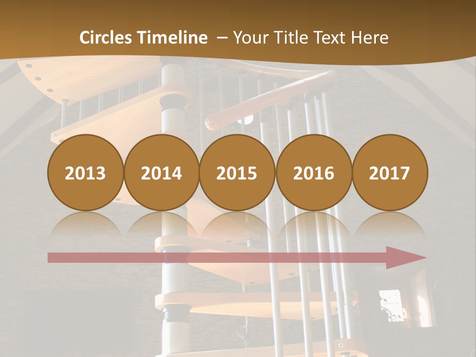 Step Wood Modern PowerPoint Template