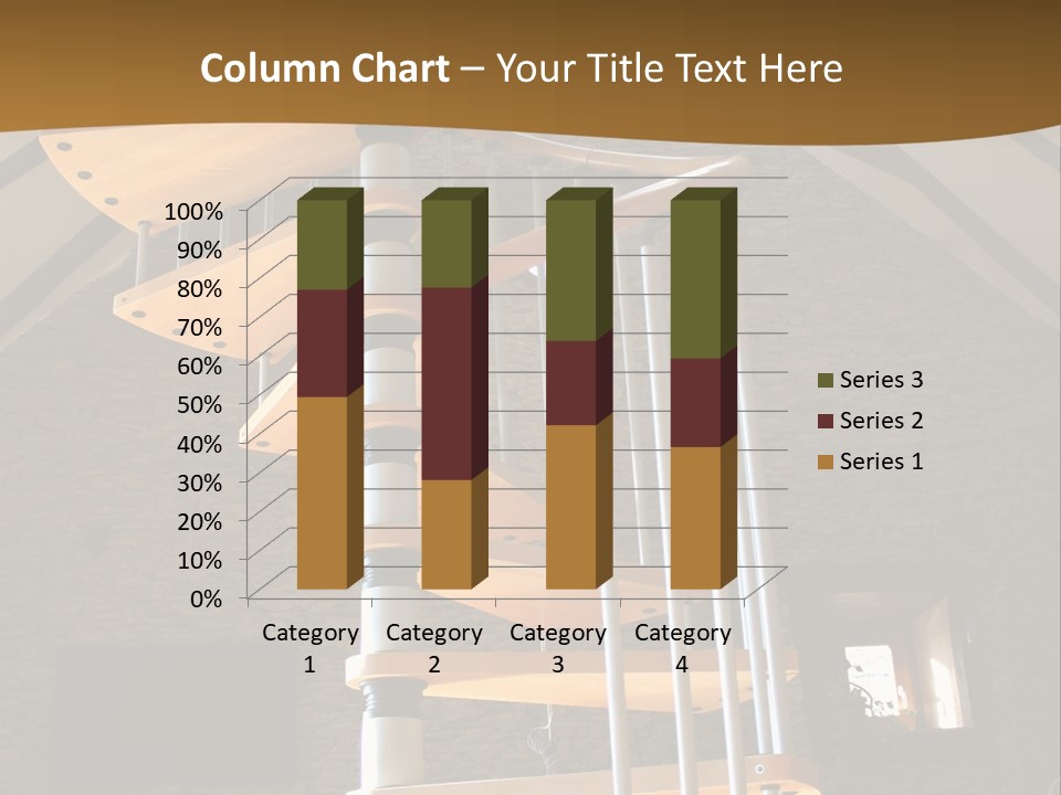 Step Wood Modern PowerPoint Template