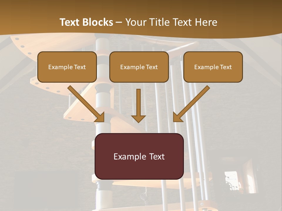 Step Wood Modern PowerPoint Template
