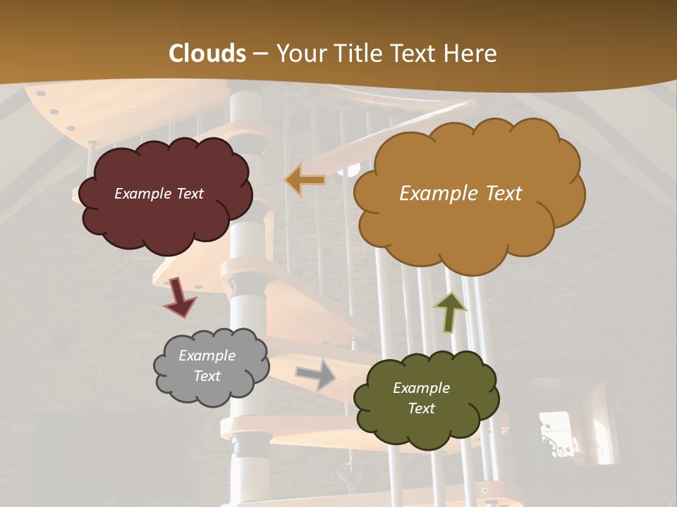 Step Wood Modern PowerPoint Template