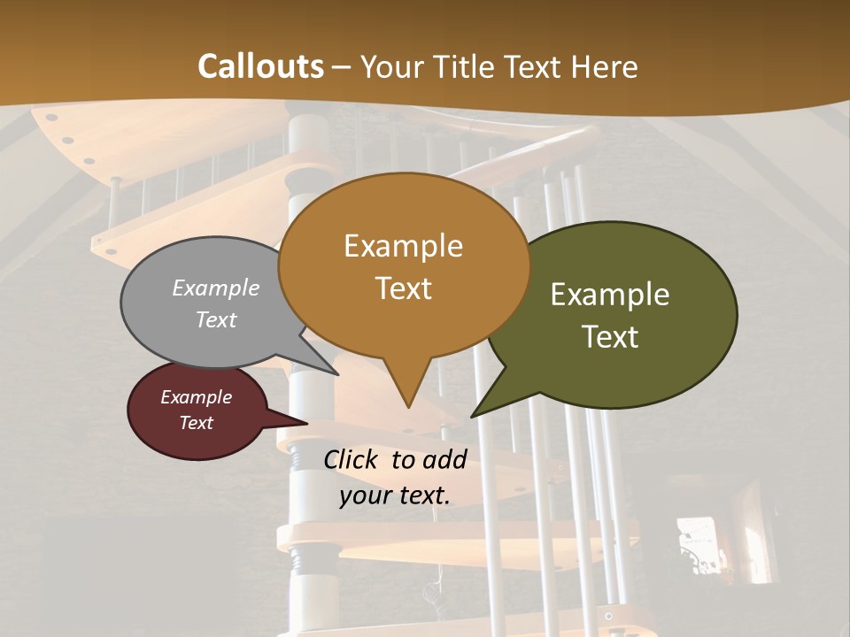 Step Wood Modern PowerPoint Template