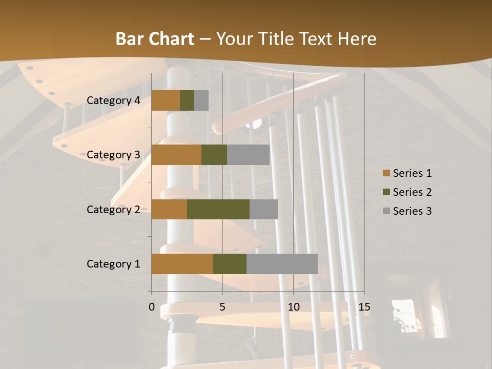 Step Wood Modern PowerPoint Template