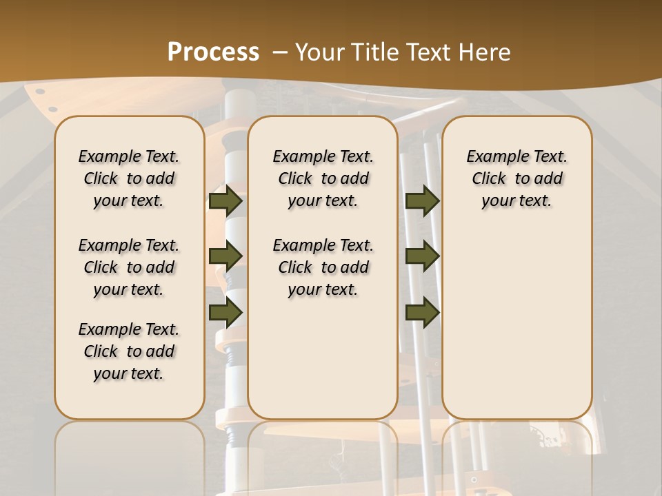 Step Wood Modern PowerPoint Template