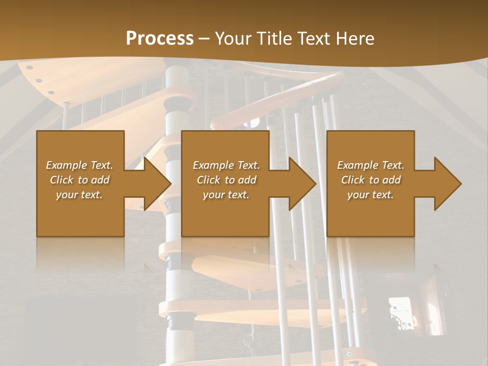 Step Wood Modern PowerPoint Template