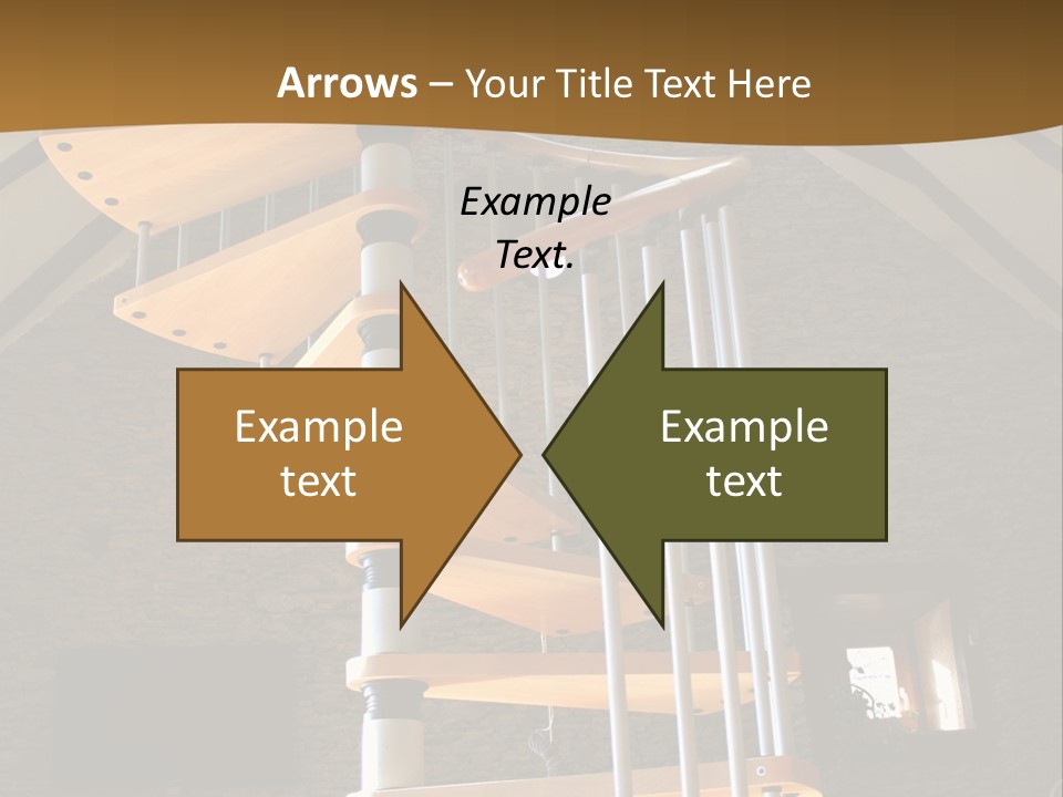 Step Wood Modern PowerPoint Template