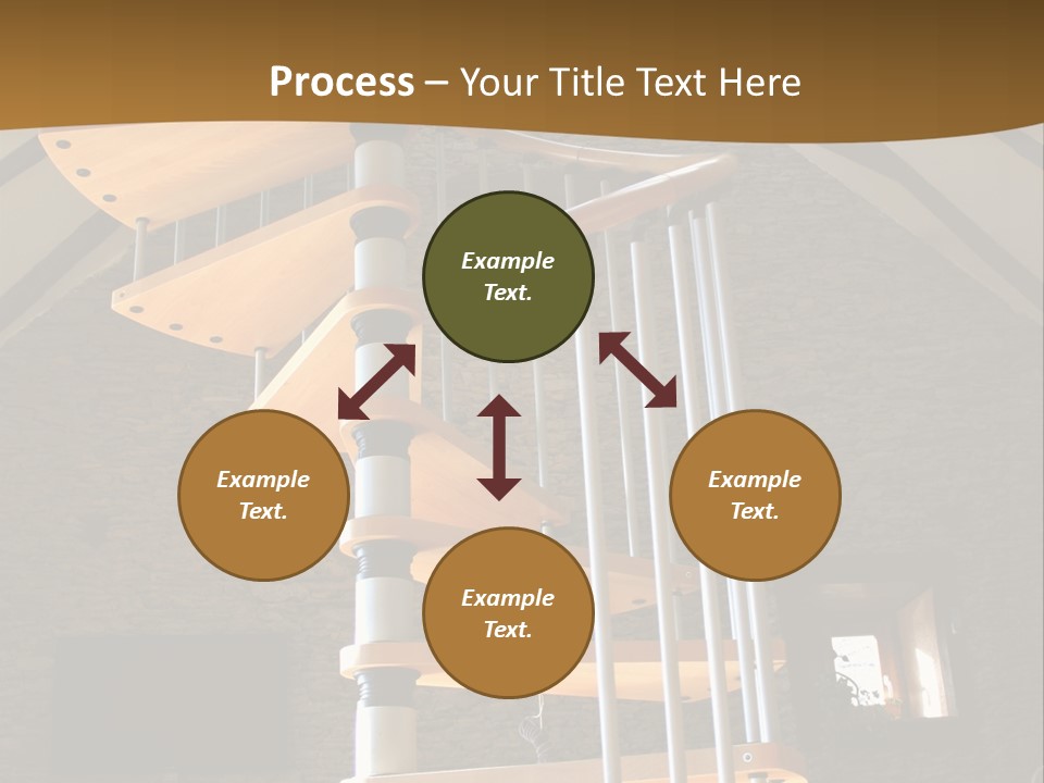 Step Wood Modern PowerPoint Template