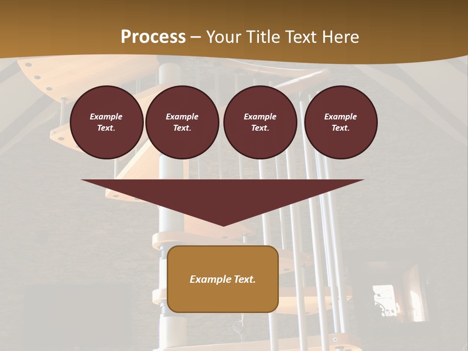 Step Wood Modern PowerPoint Template