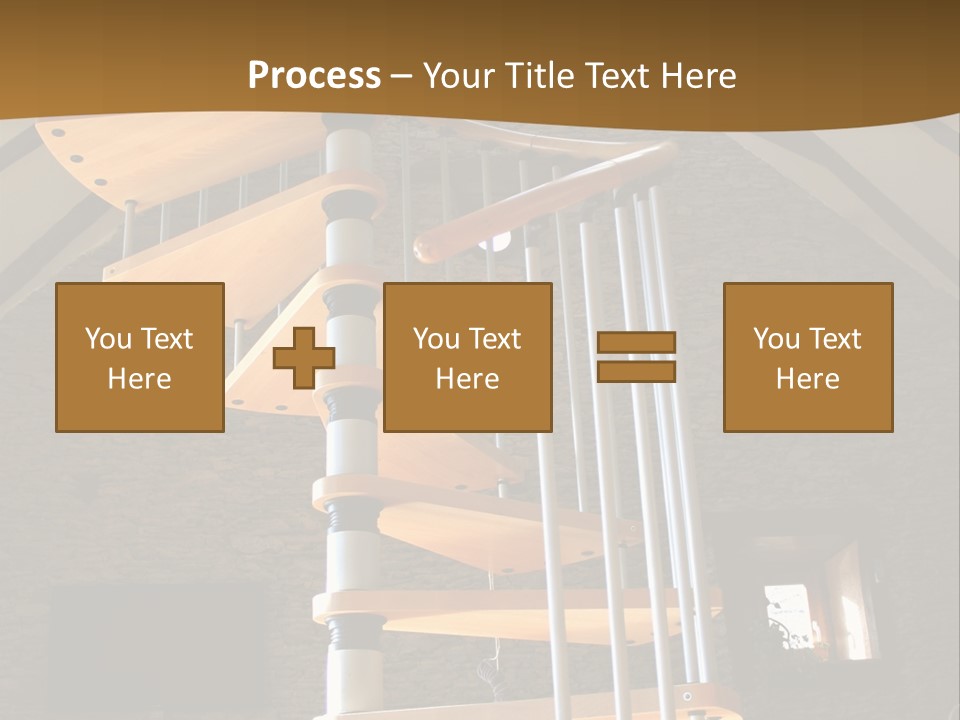 Step Wood Modern PowerPoint Template