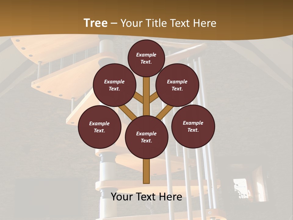 Step Wood Modern PowerPoint Template