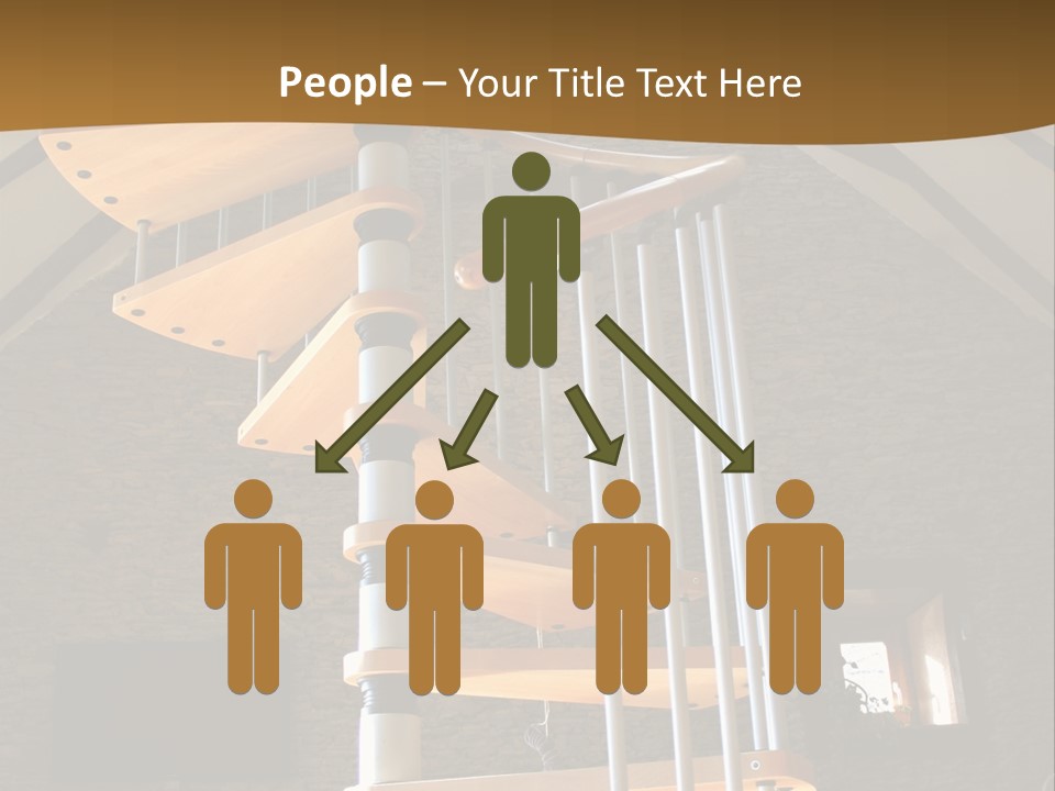 Step Wood Modern PowerPoint Template