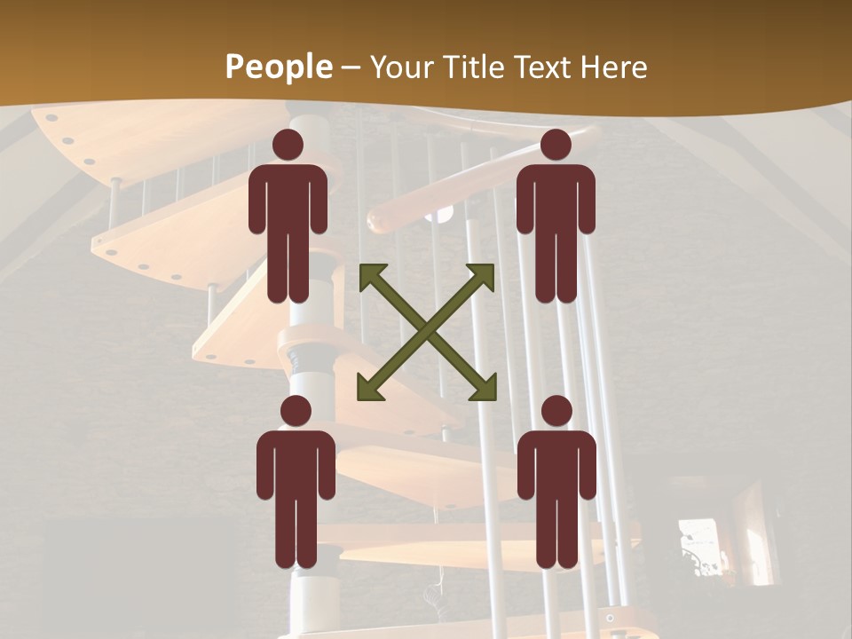 Step Wood Modern PowerPoint Template