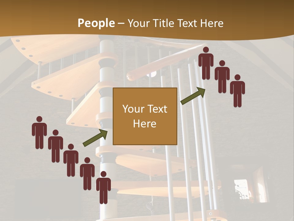 Step Wood Modern PowerPoint Template