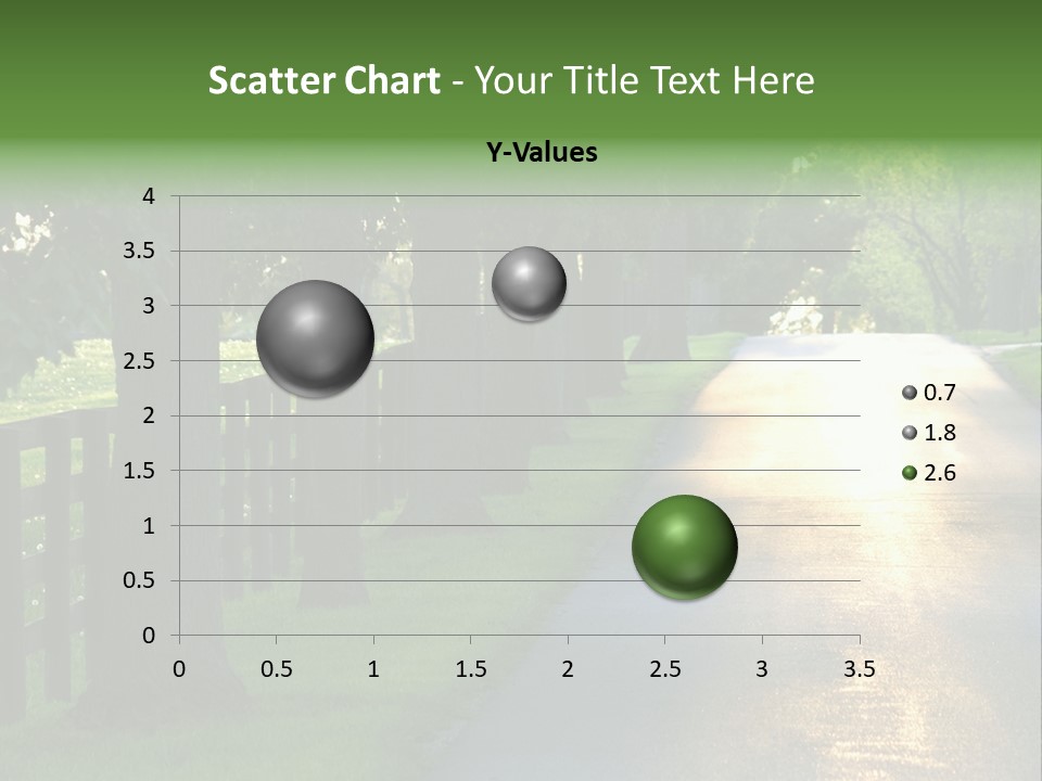 Horsefarm Landscape Fence PowerPoint Template