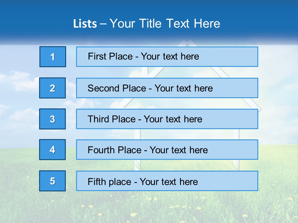 Vision Summer Fresh PowerPoint Template