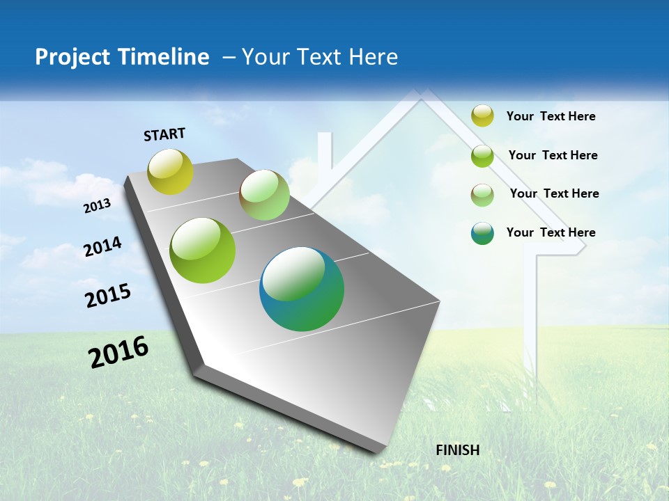 Vision Summer Fresh PowerPoint Template