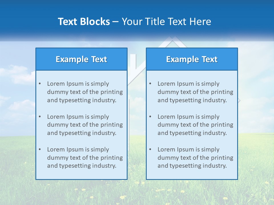 Vision Summer Fresh PowerPoint Template