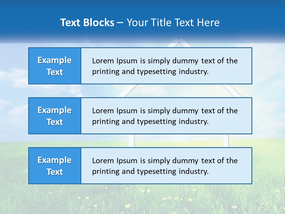 Vision Summer Fresh PowerPoint Template