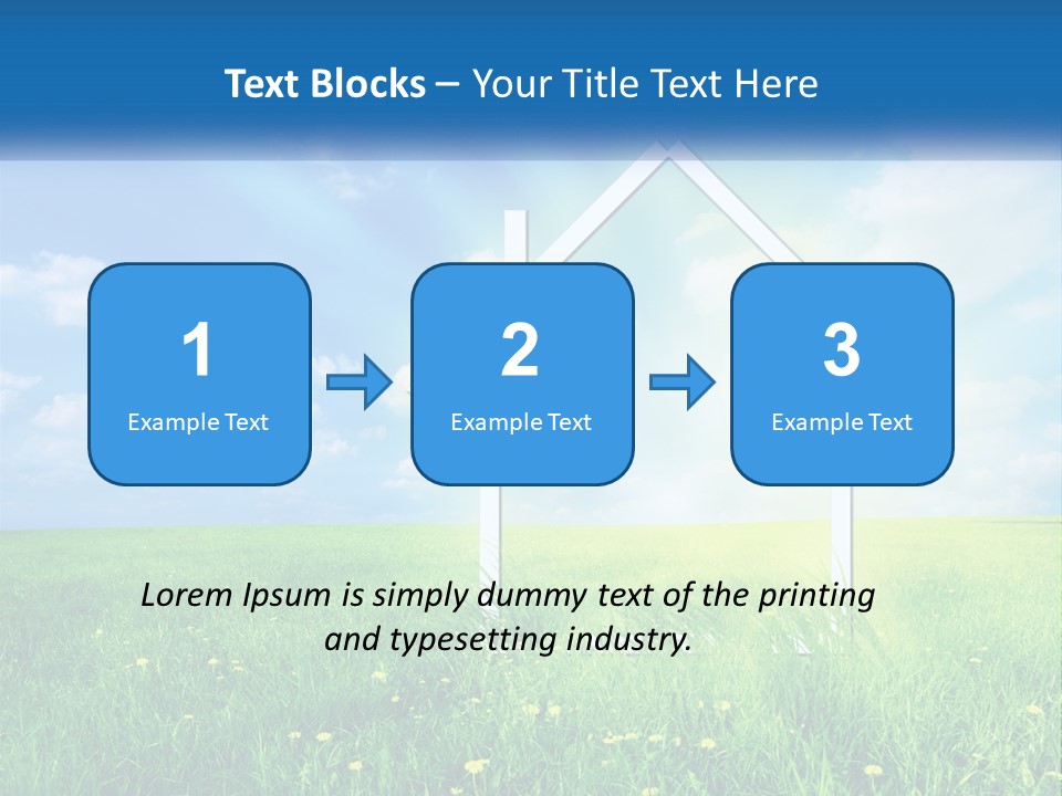 Vision Summer Fresh PowerPoint Template