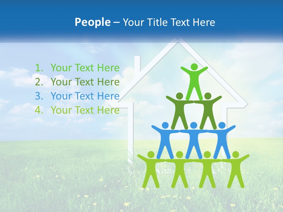 Vision Summer Fresh PowerPoint Template