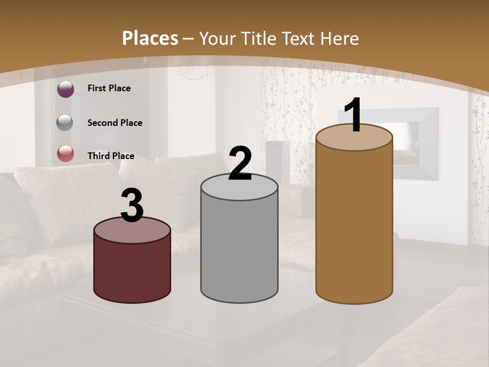 Decor House Chair PowerPoint Template