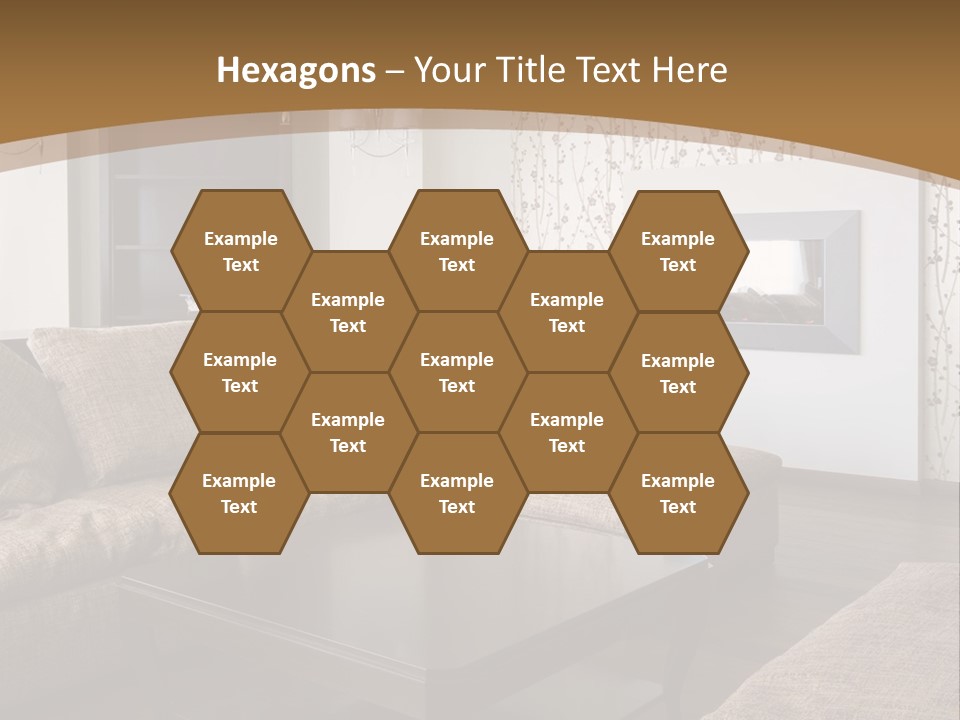 Decor House Chair PowerPoint Template