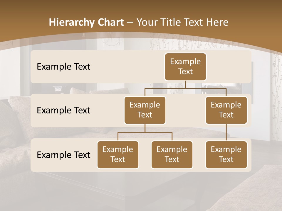 Decor House Chair PowerPoint Template