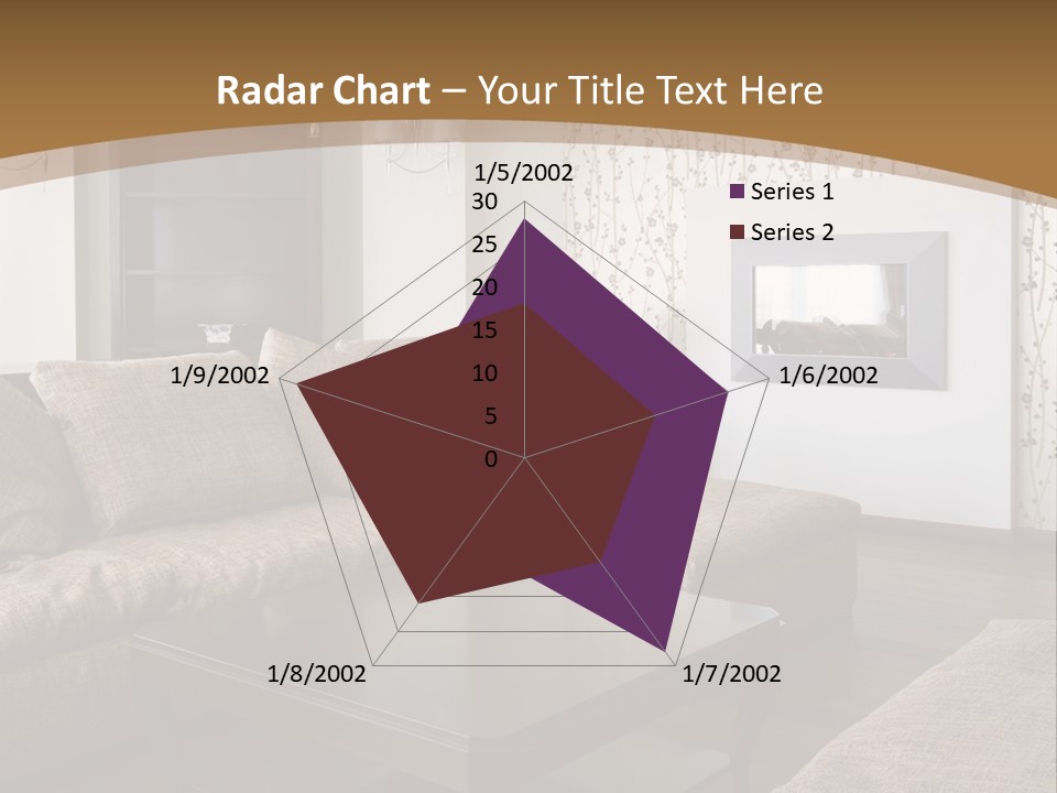 Decor House Chair PowerPoint Template
