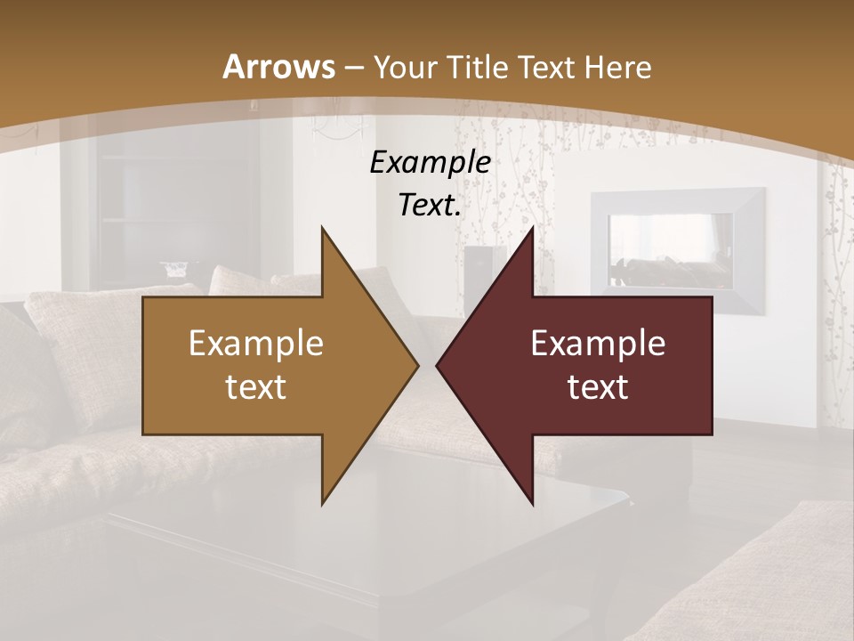 Decor House Chair PowerPoint Template