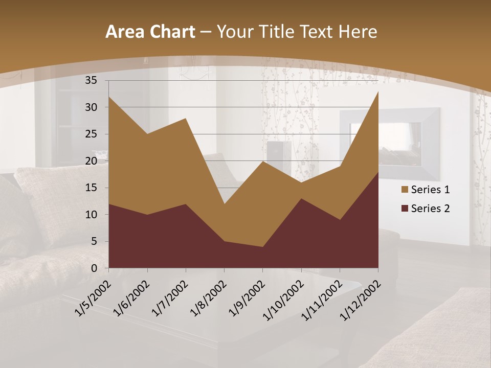 Decor House Chair PowerPoint Template