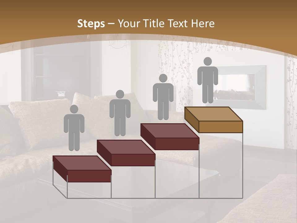 Decor House Chair PowerPoint Template