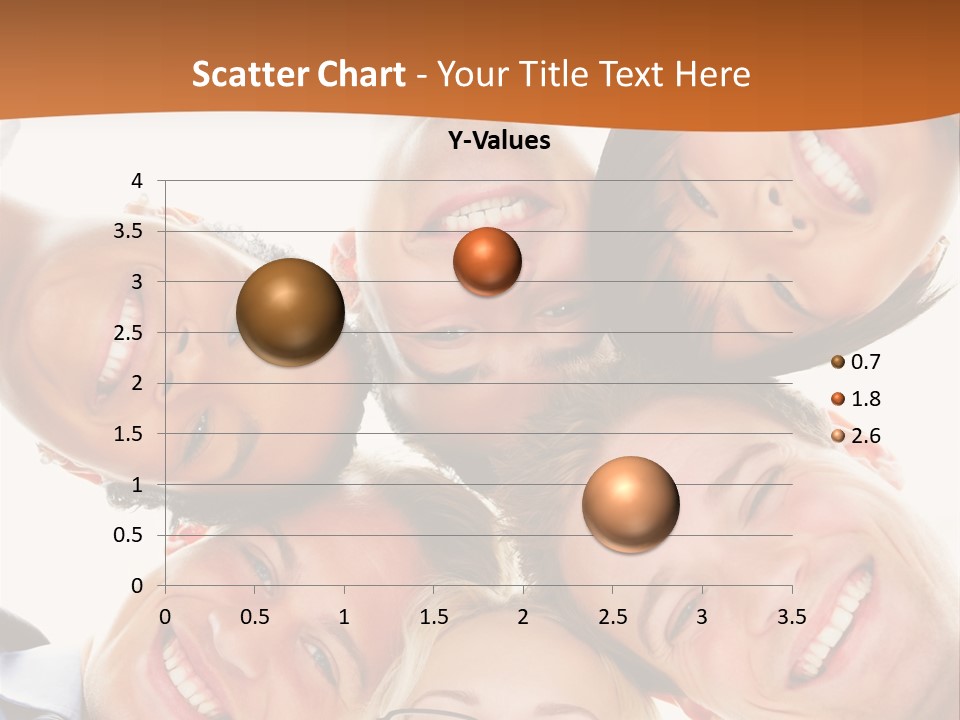 A Group Of People Standing In A Circle With Their Heads Together PowerPoint Template