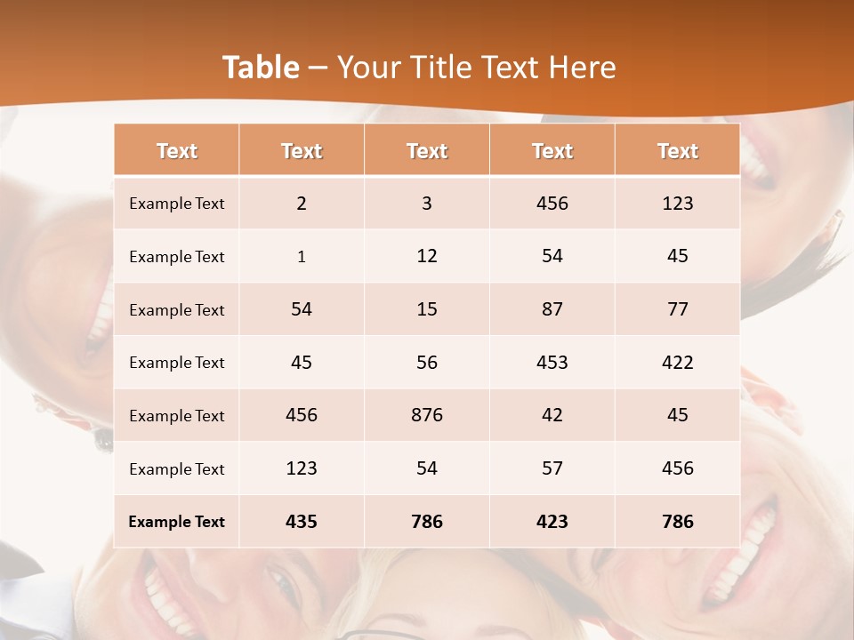 A Group Of People Standing In A Circle With Their Heads Together PowerPoint Template