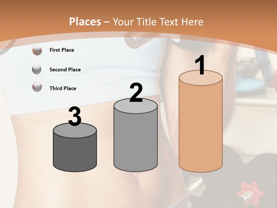 Working Workout Lifestyle PowerPoint Template