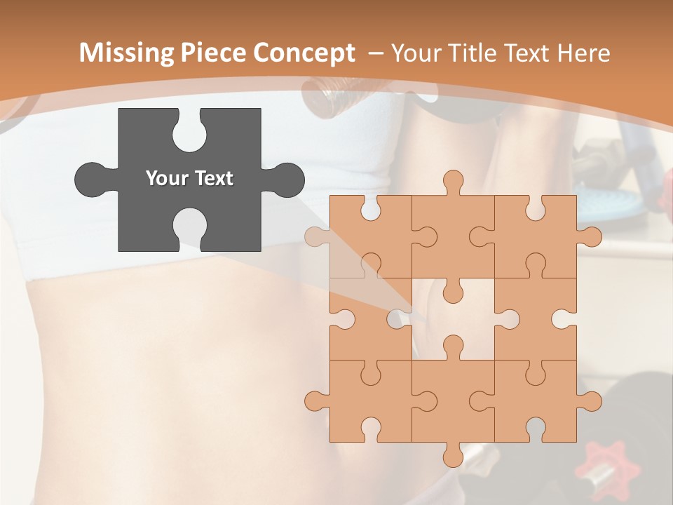 Working Workout Lifestyle PowerPoint Template