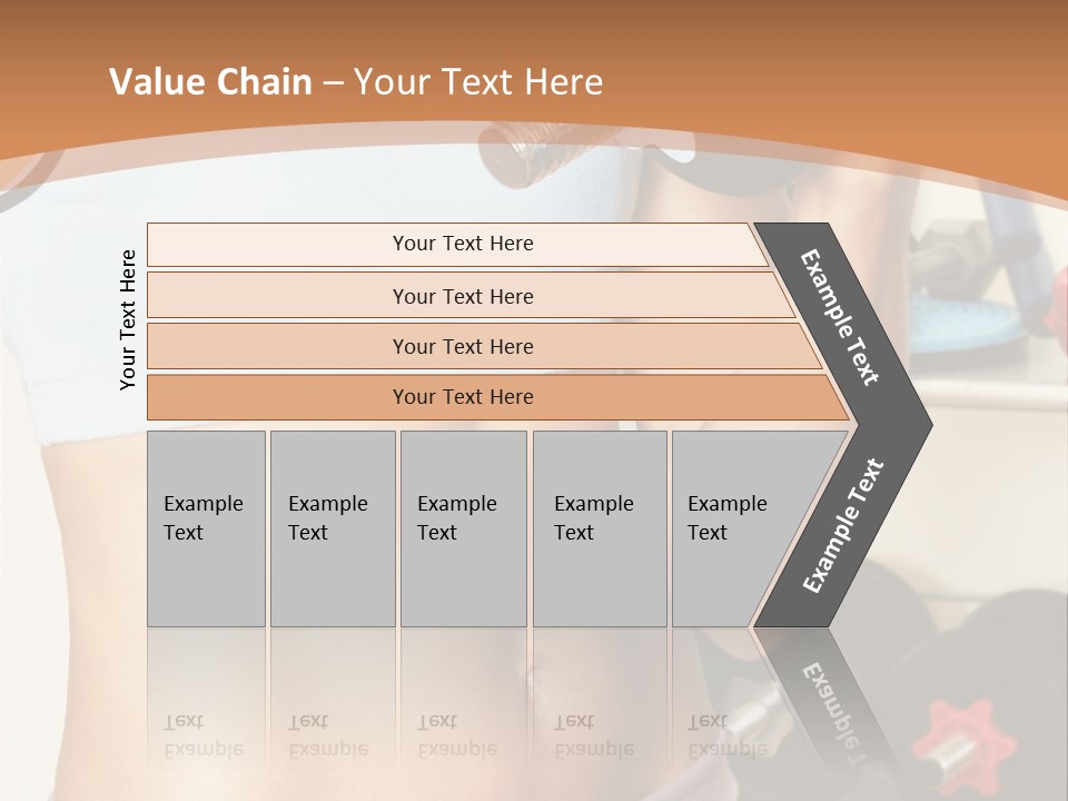 Working Workout Lifestyle PowerPoint Template
