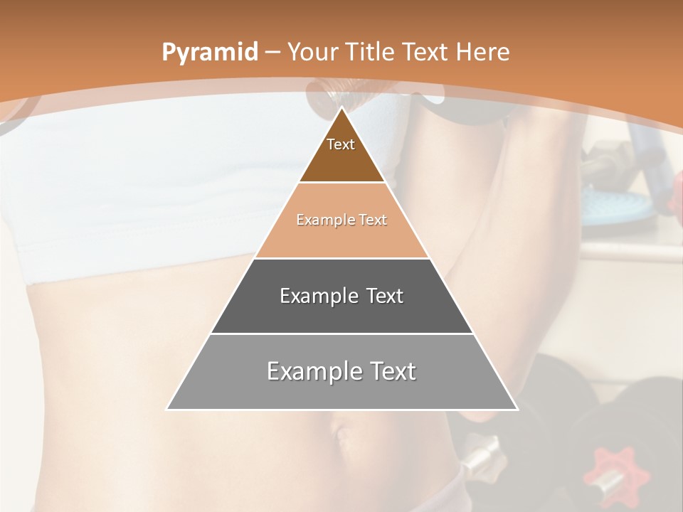 Working Workout Lifestyle PowerPoint Template
