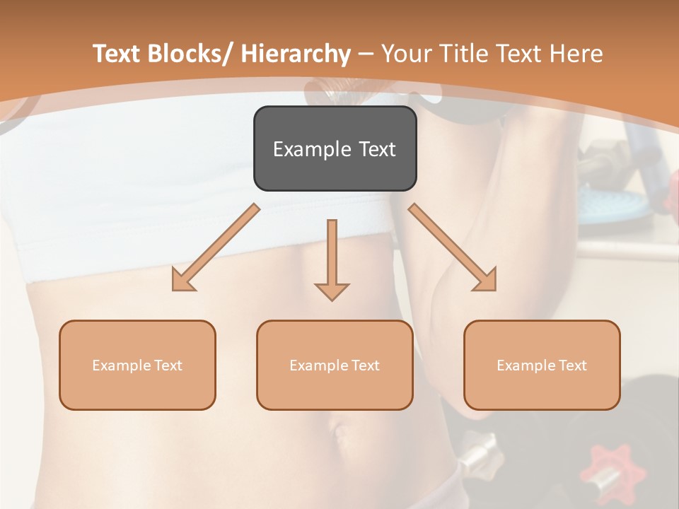Working Workout Lifestyle PowerPoint Template