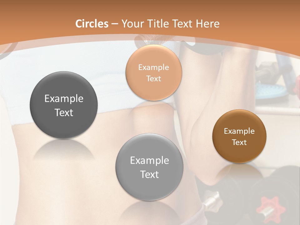Working Workout Lifestyle PowerPoint Template