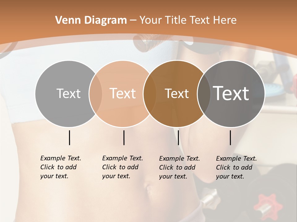 Working Workout Lifestyle PowerPoint Template