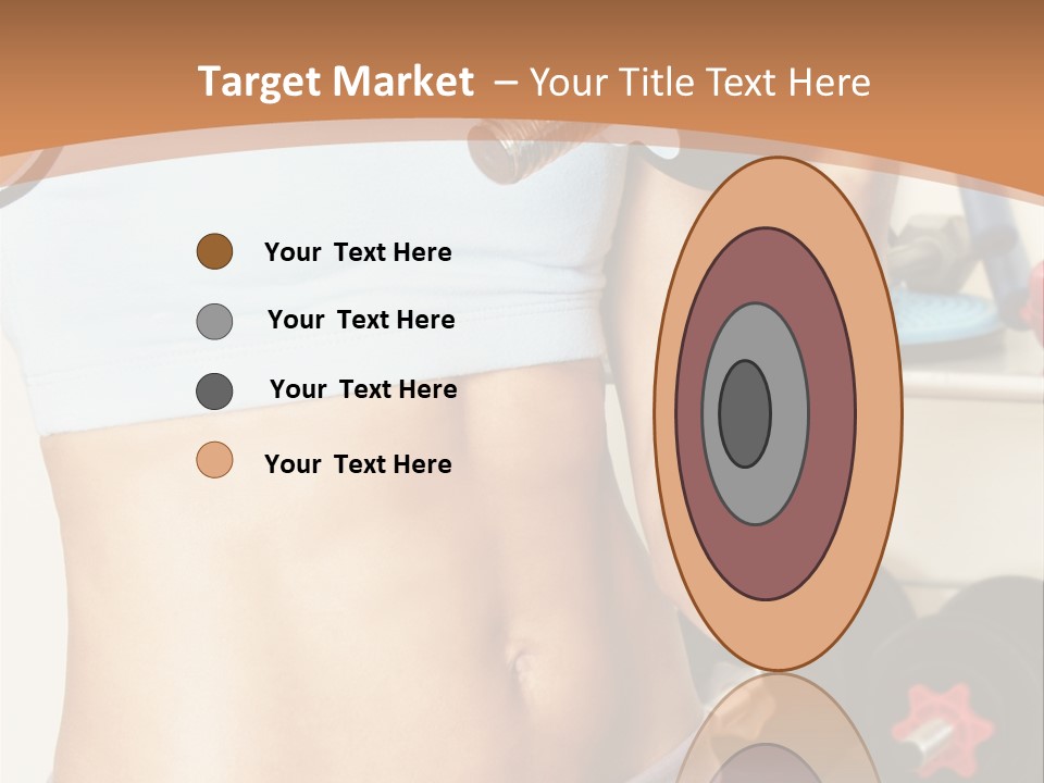 Working Workout Lifestyle PowerPoint Template